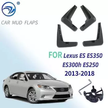 Комплект формованных брызговиков для Lexus ES ES350, ES300h, ES250 2013-2018, брызговики, передние и задние брызговики, брызговики 2014 2015 2013-2018
