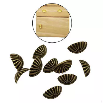 Комплект фурнитуры для ящиков кукольного домика для миниатюрной мебели бронзовый