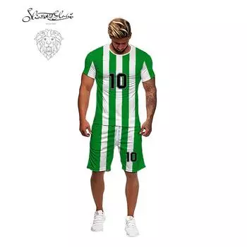 Комплект футбольных трикотажных изделий «сделай сам», мужская футбольная форма, футбольные майки на заказ, футбольный комплект для взрослых, спортивный костюм большого размера XXXL