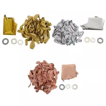 Комплект гирлянд из воздушных шаров, великолепный натуральный латексный материал, прочный, широкое применение, праздничные шары для части Gold