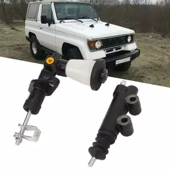 Комплект главного ведомого цилиндра сцепления, высокопроизводительная замена для Toyota Land Cruiser FJ70 FJ73 FJ75 4.0P 1984-1990 гг.