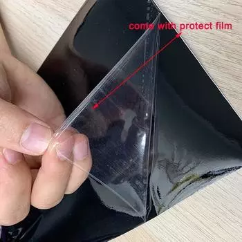 Комплект глянцевой виниловой пленки для автомобильной пленки для затемнения хрома и удаления отделки окон 3cm*10m