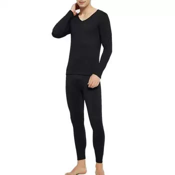 комплект HEATTECH Теплая внутренняя одежда Погодостойкая влагопоглощающая согревающая верхняя и нижняя одежда Комплект HEATTECH Супер теплая внутренняя одежда Холодная погодная внутренняя одежда Флис