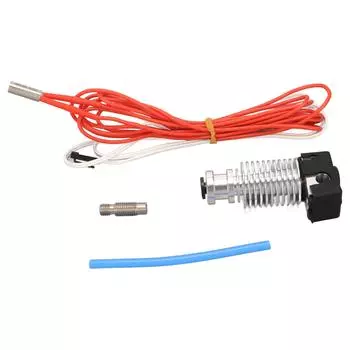 Комплект Hotend для 3D-принтера, комплект нагревательных трубок для экструдера, алюминиевый блок, аксессуары для 3D-принтера