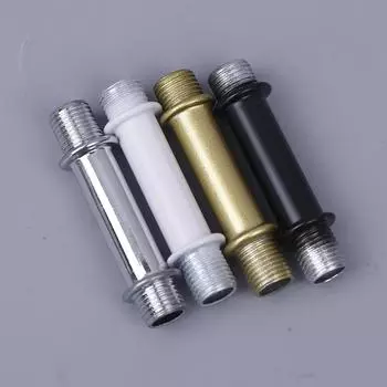 Комплект из 10 шт. золотистых/серебристых/черных/белых прямых трубчатых ламповых ножек - запасные части для осветительного оборудования