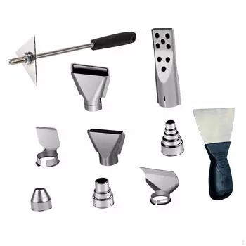 Комплект из 10 тепловых насадок, простая установка, многоцелевой, устойчивый к замене деталей, термоусадочная пленка