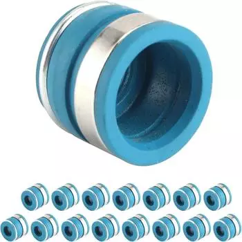 Комплект из 16 штук маслосъемных колпачков клапанов 11/32” X .500” Подходит для двигателей SBC BBC SBF BBF