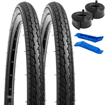 Комплект из 26 покрышек 60TPI Ultra Bicycle Tire 26 Tube American Valve 32mm Tire Tire Bicycle Tire Mountain Bike Tire 26 Kusuro Bike Tire 2, 1.75 Durable,