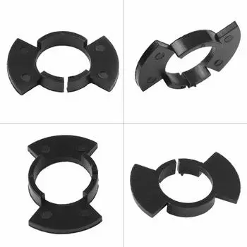 Комплект из 2 адаптеров для светодиодных ламп головного света HUIQIAODS H7 Honda (H1 Одиссея) чёрный