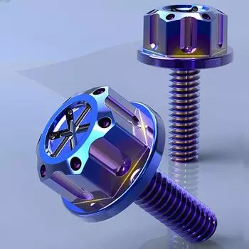 Комплект из 2 болтов для ветрового стекла мотоцикла M6, фиксированные декоративные винты для ветрового стекла обтекателя для NMX155 CC110 красный