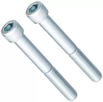 Комплект из 2 болтов Kijima Bike Parts Riser Bolt x 4 дюйма Unichrome Plating Black 1/2-13 HD-04277 чёрный