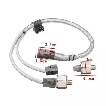 Комплект из 2 датчиков детонации и жгута проводов для Toyota Lexus Замена 89615-12040 89615-12090