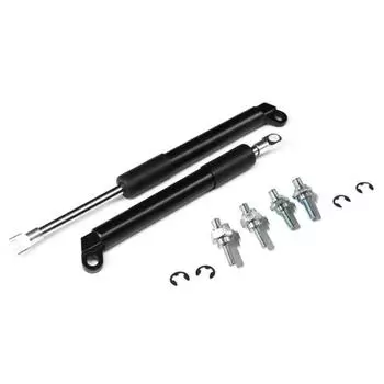 Комплект из 2 демпферов подъема задней двери из нержавеющей стали, подходит для RangerT9 XL XLT Wildtrak 2022-2023, быстрая установка