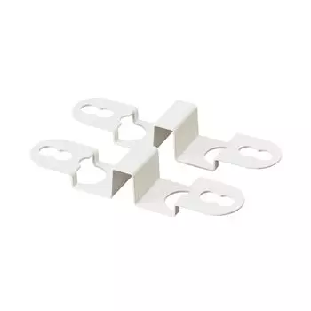 Комплект из 2 деталей KGA06A8A для соединения полипропиленового корпуса MUJI,