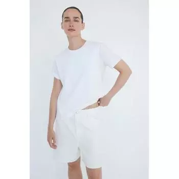 Комплект из 2 футболок для кормления HM MAMA, белый, черный