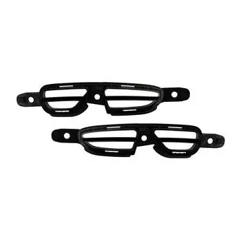 Комплект из 2 накладок на противотуманные фары для Kia Optima 2016-2018 гг., передняя сторона водителя и пассажирская сторона