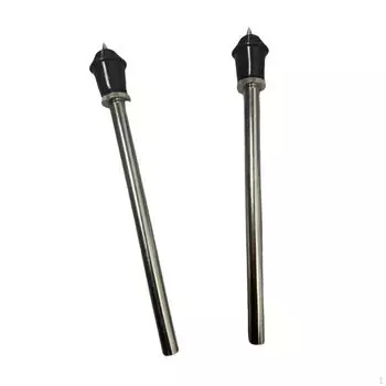 Комплект из 2 ножек для бас-барабана, металлические ножки, напольный том, ударный инструмент