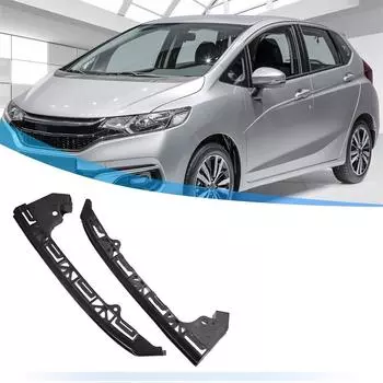 Комплект из 2 пластиковых кронштейнов бампера для Honda Fit 2009-2014, передний левый и правый