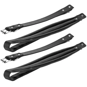 Комплект из 2 плечевых ремней-аккордеона, аксессуары из искусственной кожи Adjuatbale для баса 16120 Black