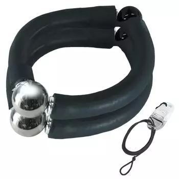 Комплект из 2 предметов Kumacky Z, черный, с ремешком, защита от потери