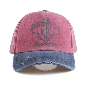 Комплект из 2 предметов: мужская бейсбольная кепка, кулон, ожерелье, хип-хоп кепка, модная спортивная повседневная кепка с козырьком от солнца, бейсболка Netflix вино красного