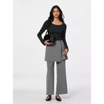 Комплект из 2 предметов: юбка, брюки Gu By UniQlo Q 06 GRAY/XS