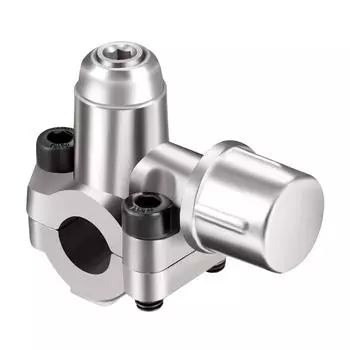 Комплект из 2 шт. клапанов для прокалывания, совместимых с трубами с внешним диаметром 1/4, 5/16, 3/8 дюйма, для заправки хладагента автомобильного кондиционера