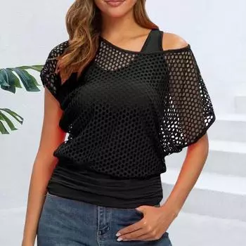 Комплект из 2 шт./компл., комплект жилетов, однотонный жилет без рукавов с открытыми плечами и короткими рукавами, комплект жилетов без рукавов с круглым вырезом L розы красного