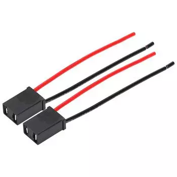 Комплект из 2 шт. разъема для подключения лампы, гнезда для самостоятельной замены вилки