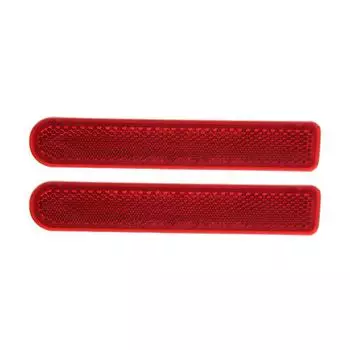 Комплект из 2 шт. задних левого и правого красных катафотов бампера для Toyota FJ Cruiser 2007-2014