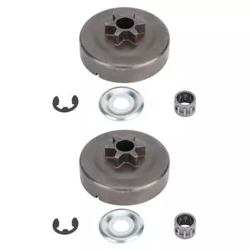 Комплект из 2 звездочек барабана сцепления, подходит для STIHL 017 018 021 023 025 MS170 MS180 MS210 MS230 MS250 1123