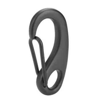 Комплект из 316 нержавеющей стали с карабином и болтами, аксессуары для подводного плавания (70 мм, Черный)