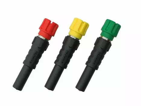 Комплект из 3 адаптеров для измерительных клемм электросчетчика Kyoritsu 8259