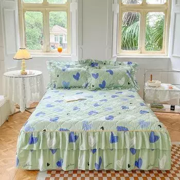 Комплект из 3-х постельного белья с принтом «Любовь», универсальный нескользящий комплект постельного белья All Seasons Macrame, постельное белье для гостевой комнаты, можно стирать в стиральной машине 150x200cm 3pcs