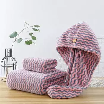 Комплект из 3 хлопковых полотенец для ванной комнаты, супервпитывающие полотенца для лица для взрослых 70x140 см 34x70 см 23x65 см