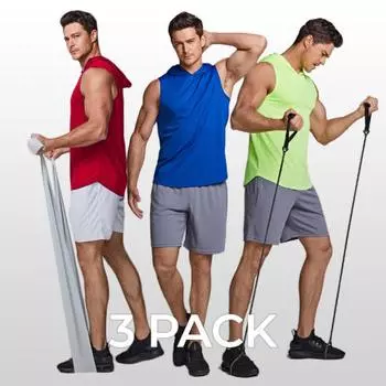 Комплект из 3 капюшонов без рукавов TSLA Hyperdry TM MTN13