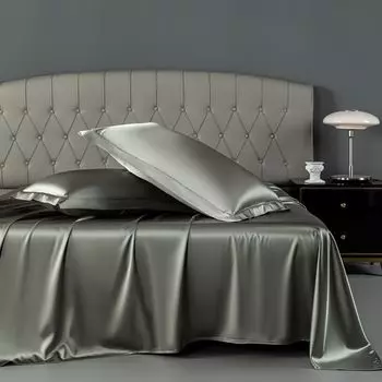 Комплект из 3 предметов, летняя простыня для сна, холодная, гладкая, односпальная наволочка, односпальная двуспальная простыня для студенческого общежития, простая 170x230cm 1pc