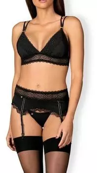 Комплект из 3 предметов Lolitte Черный L/XL прозрачный