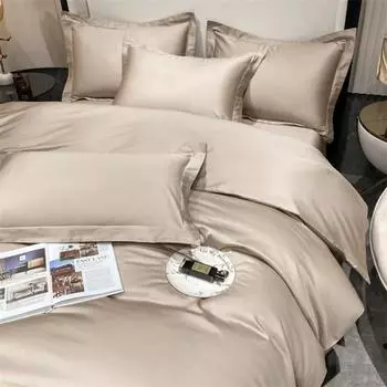 Комплект из 3 предметов, роскошный комплект постельного белья из 100% египетского хлопка, пододеяльник, комплект односпального, двуспального, двуспального, мягкого пододеяльника, наволочки Cover 140x200 3pcs