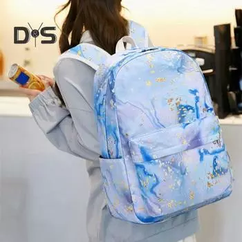 Комплект из 3 школьных сумок, в который входят сумка для ланча и пенал, водонепроницаемая застежка-молния с принтом, регулируемый мягкий плечевой ремень, школьная сумка для школьников розовый