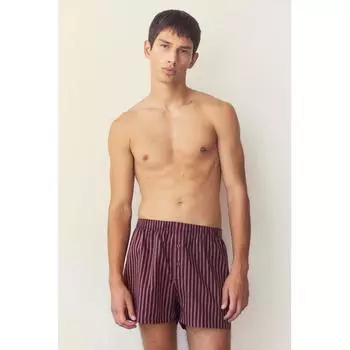 Комплект из 3 шнурков HM Cotton Drawstring, красная полоска XS