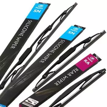 [Комплект из 3 шт. для передних и задних дверей] Щетка стеклоочистителя 3 шт. 600 мм, 400 мм, задняя 350 мм, водоотталкивающий силикон X-Trail T31 Series Nissan T31 NT31 TNT31 DNT31 *Rea