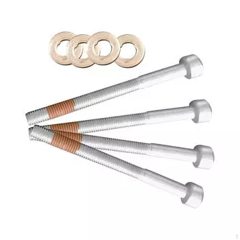 Комплект из 4 болтов и шайб для топливных форсунок, замена A000 990 29 07 A611 01 22 A0039904012 для A