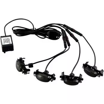 Комплект из 4 цветных светодиодных решеток RGB, подходит для Tacoma, TRD Pro 2016-2024, автомобильные лампы в стиле Raptor, аксессуары CHINA