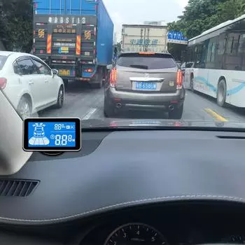 Комплект из 4 датчиков парковки Parktronic Car Автомобильный радар заднего хода Электроника Задний автоматический детектор Помощь при движении задним ходом Зуммер чёрный