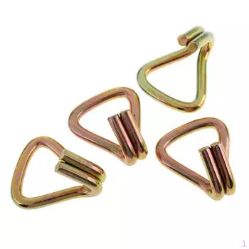 Комплект из 4 ремней с храповым механизмом, крючков, принадлежностей для крепления прицепа