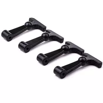 Комплект из 4 шт. прочных сменных черных защелок для кулеров YETI и RTIC