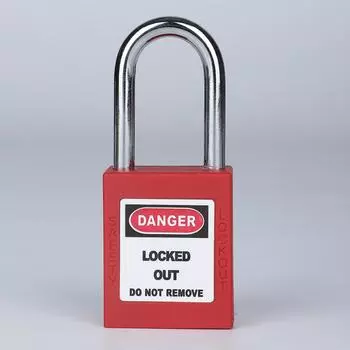 Комплект из 5 блокировок, профессиональные замки Tag Out, изоляционные промышленные замки для заводских мастерских, электросчетчиков, светло-зеленый светло-зеленый