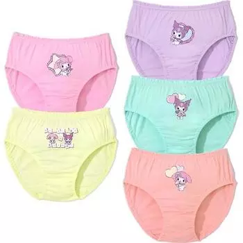 Комплект из 5 предметов для девочек Premier Farm Girls Sanrio Lovely Panties, популярный персонаж в Корее