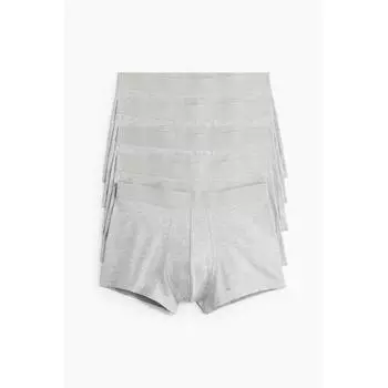 Комплект из 5 предметов HM Rose Lycra Xtra Life, серый меланж XS